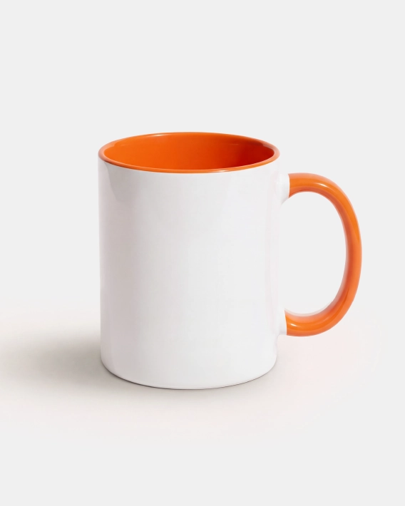 Mug avec intérieur et poignée coloré