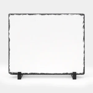 Ardoise photo rectangle personnalisée (brillante ou mate)