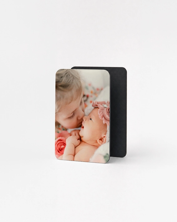Magnet photo rectangle ou cœur personnalisé – Image 3